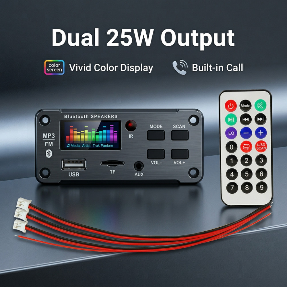 Audio Music Mp3 Free - 50W Amplifier Bluetooth MP3 WMA WAV