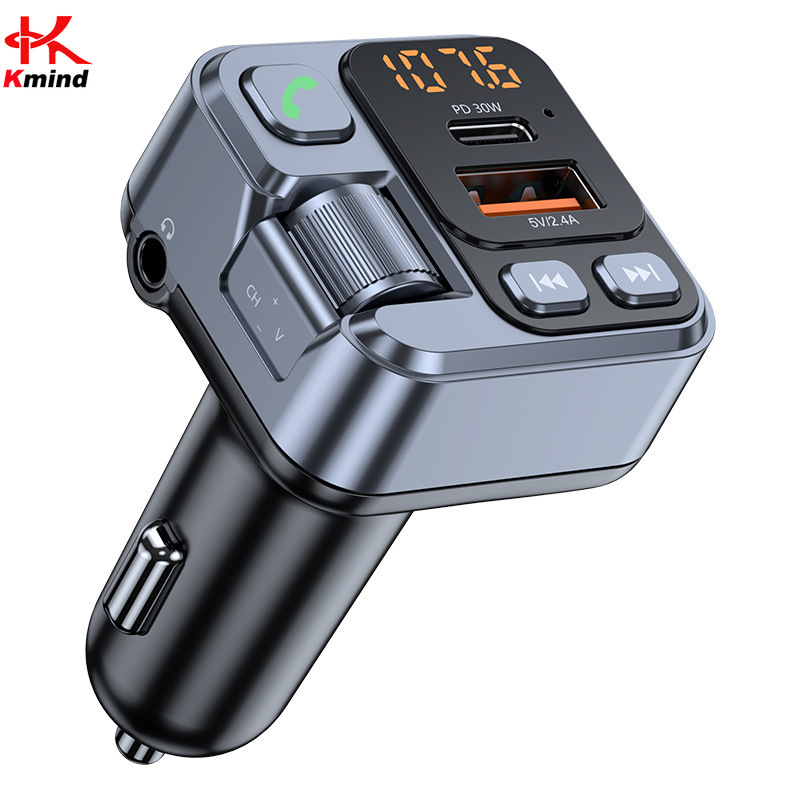 Audio Music Mp3 Free - KMIND Car Music Transmitter Bluetooth Lighter