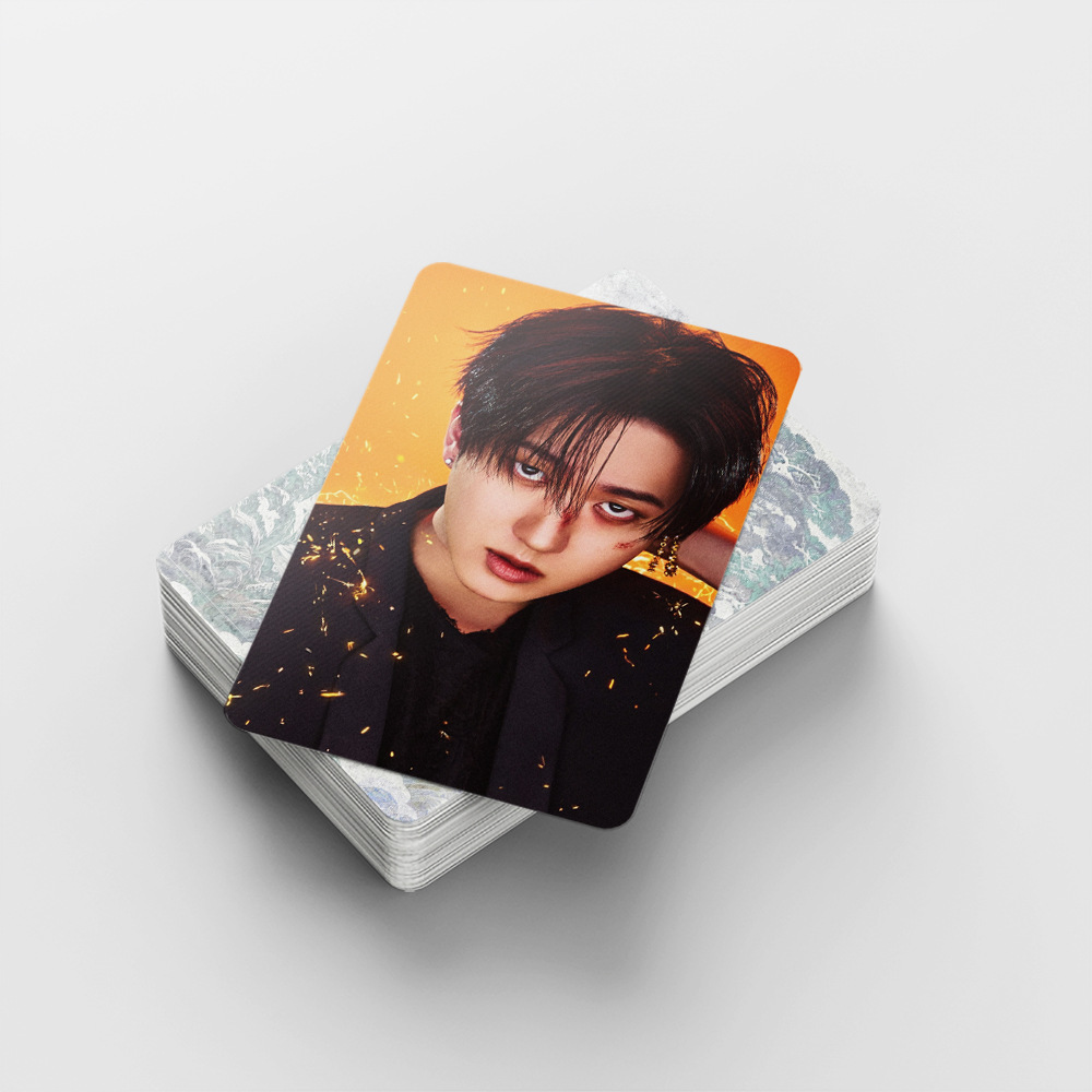 92 K-pop boy group mini cards, - Audio Music Lollipop review and price