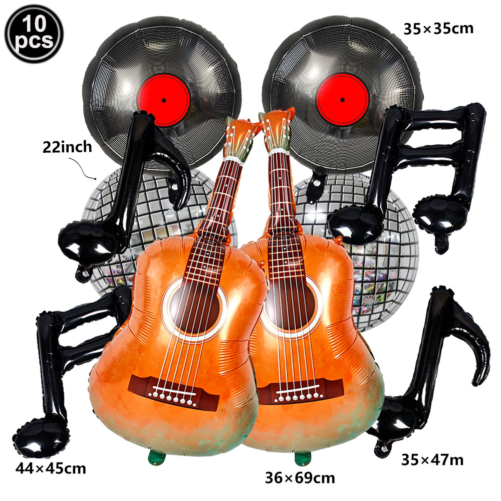 Music Themed Party Balloon Set - Audio Music Notes review and price