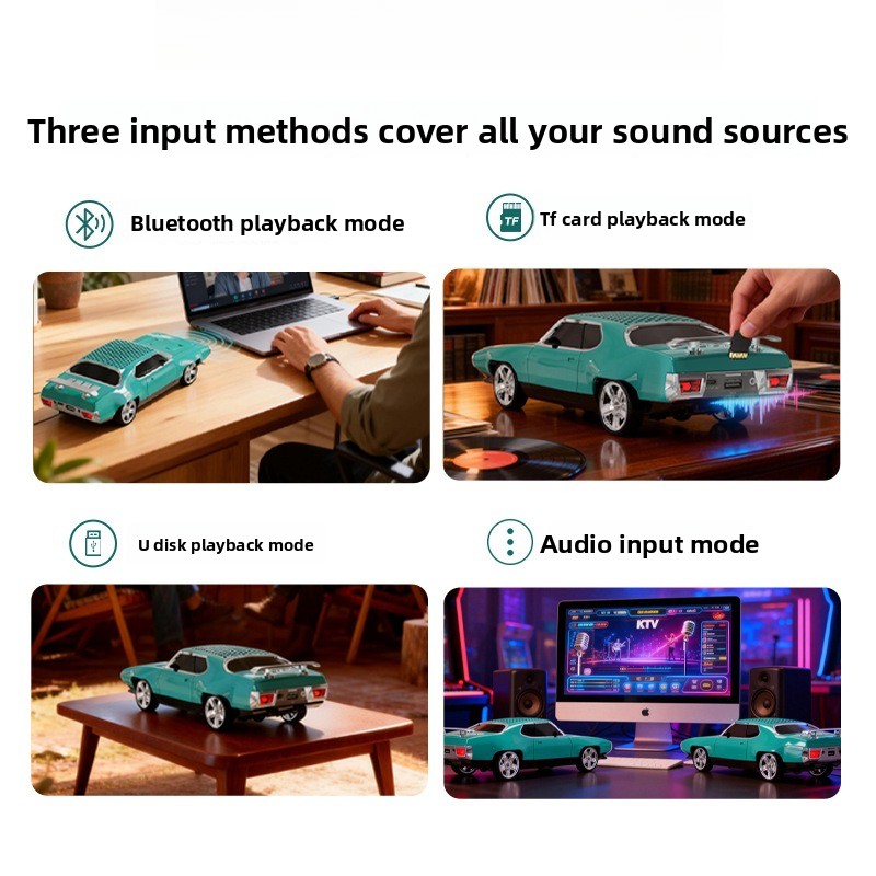 Bluetooth Speaker Plymouth Car - Audio Music Spotify review and price