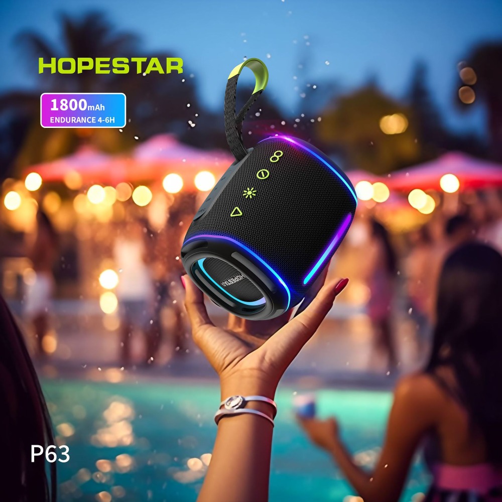 IPX6 Mini Bluetooth Speaker 10 - Audio Music Spotify review and price