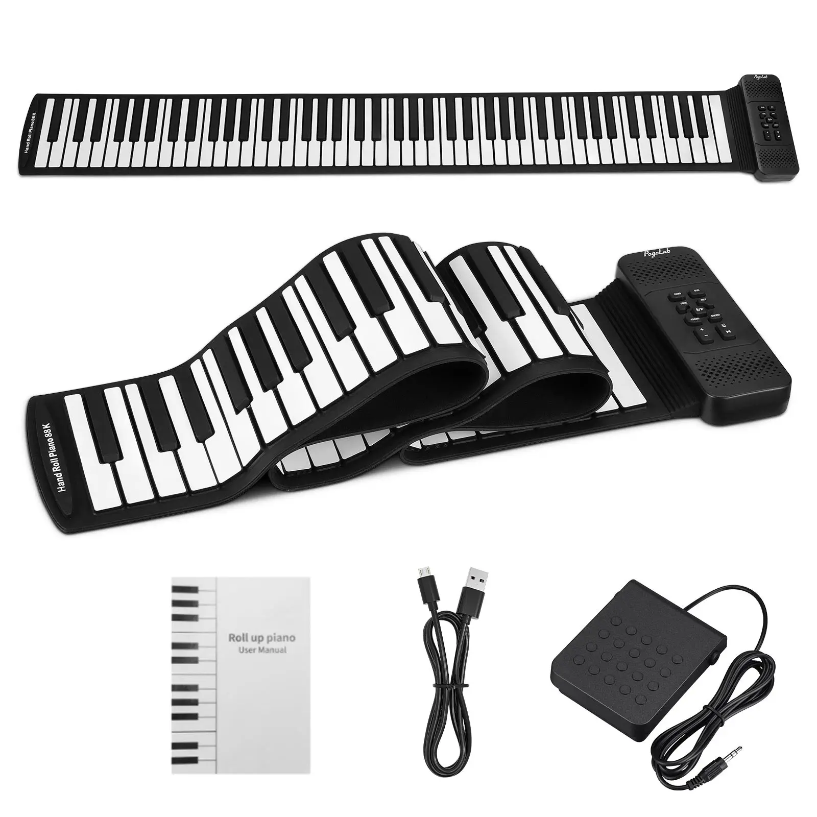 Pogolab 88 Keys Hand Roll Up P - Piano Sustain Pedal review and price