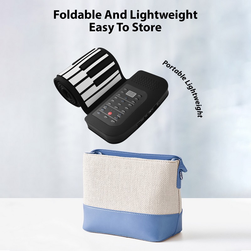 88‑Key Roll‑Up Portable Silico - Piano Sustain Pedal review and price