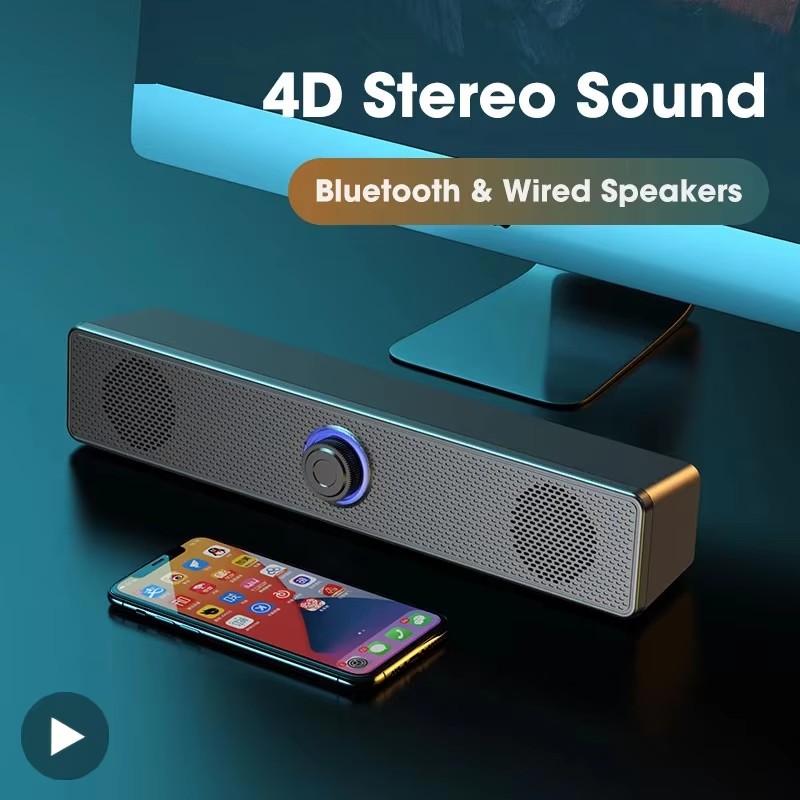 Music Soundbar Computer Caixa  - Audio Music Center review and price