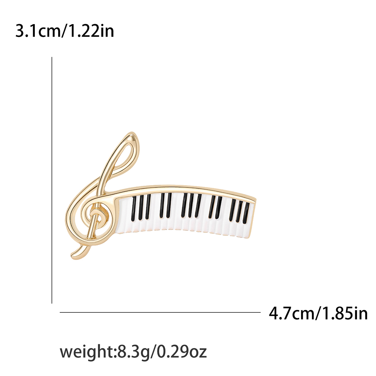 Beaut&Berry Classic Enamel Pia - Audio Music Notes review and price