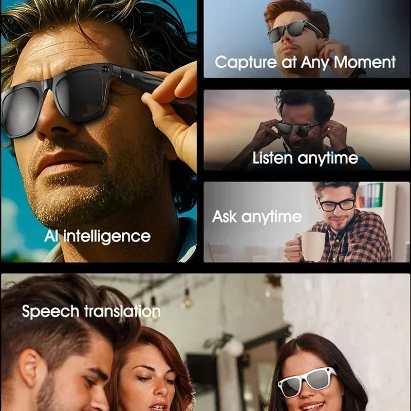8K Vision AI Eyeglasses Built- - Audiovision Music Player review and price