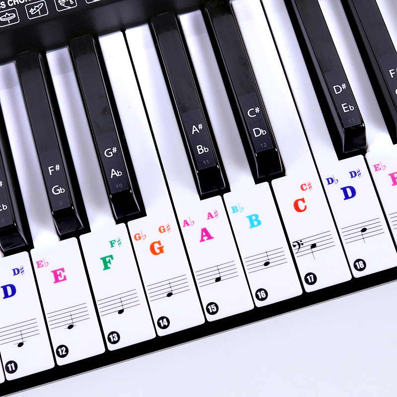 Transparent Piano Keyboard Sti - Audio Music Notes review and price