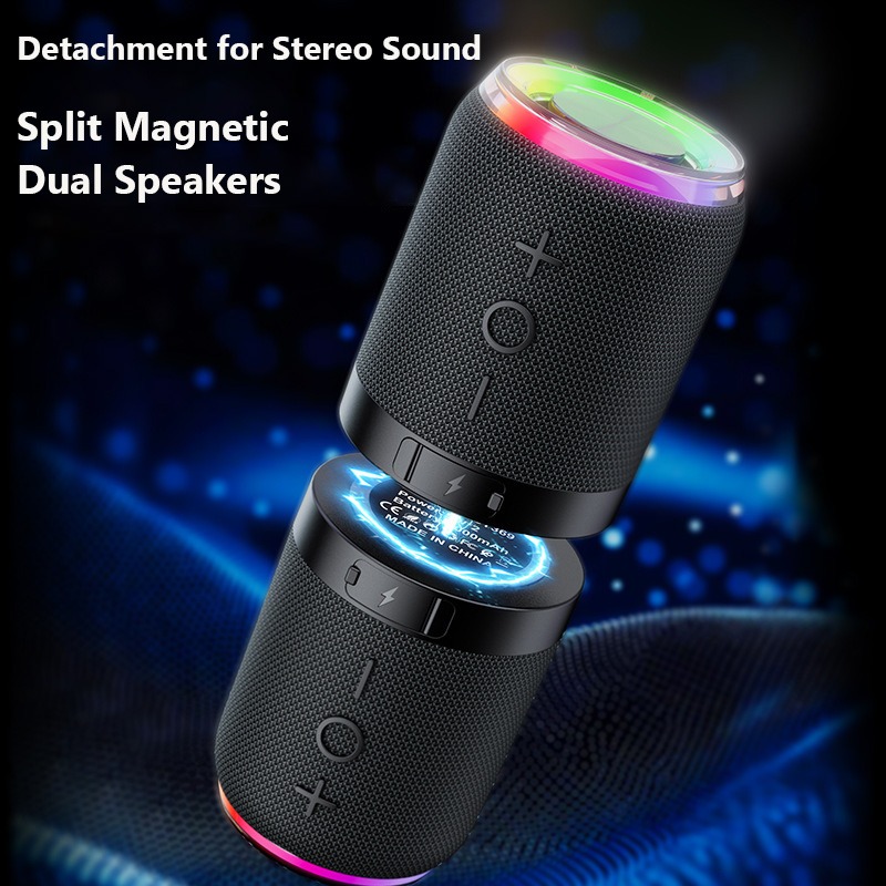 Magnetic 2 in 1 Bluetooth Spea - Audio Music Spotify review and price