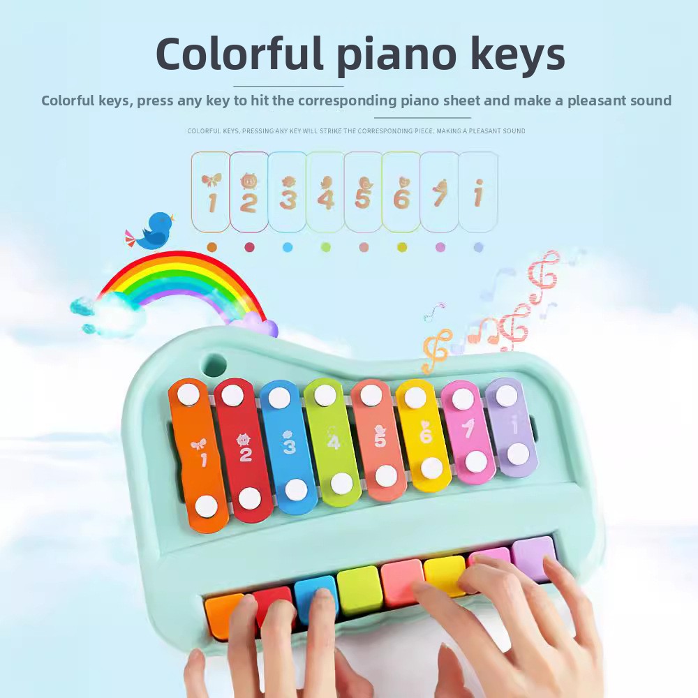 8-Note Xylophone Piano 2-in-1  - Audio Music Notes review and price