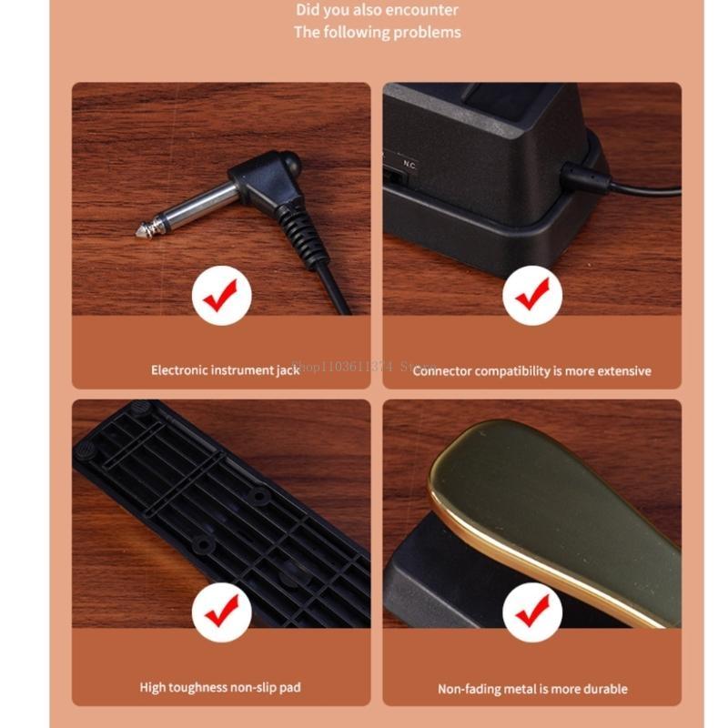  Nonslip Piano Sustain Pedal R - Piano Sustain Pedal review and price