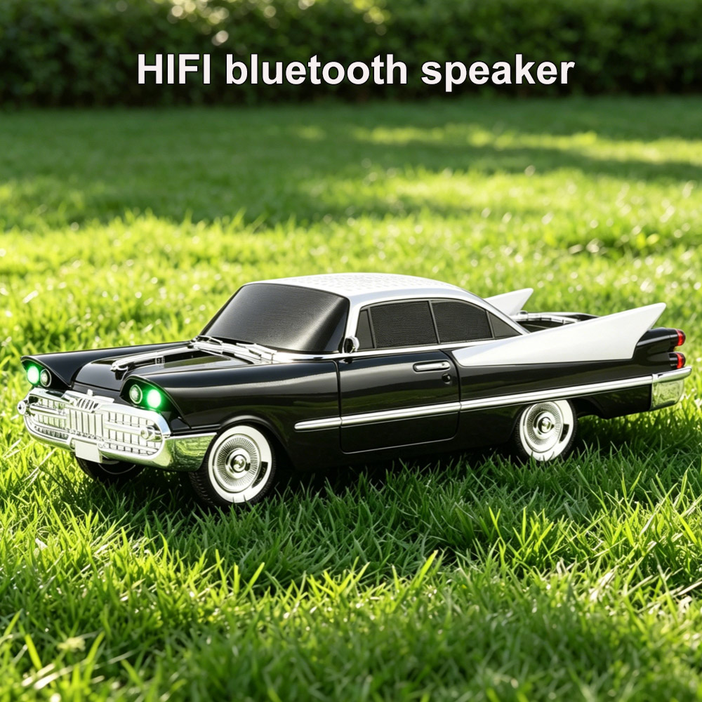 Retro Classic Car Model Blueto - Audio Music Spotify review and price