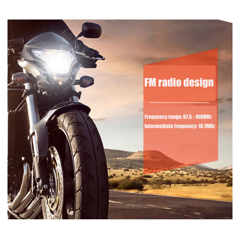 Motorcycle Audio FM Radio AUX  - Audio Music Mp3 Free review and price