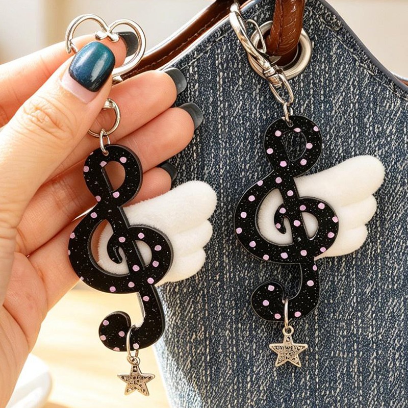 Acrylic Plush Musical Note Key - Audio Music Notes review and price