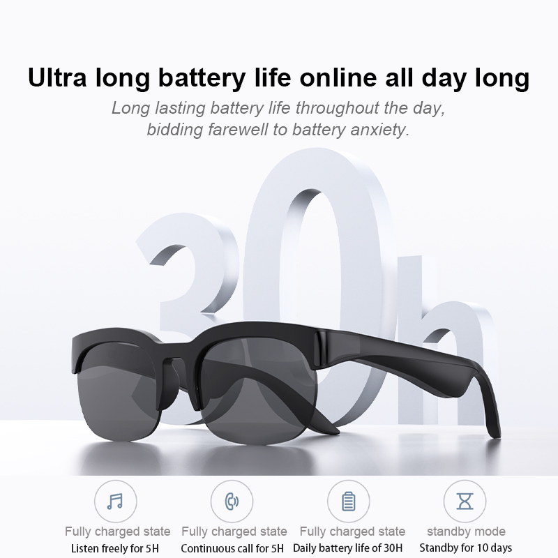 Smart Glasses Bluetooth Audio  - Audio Music Arabic review and price